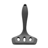 Espátula Vazada de Silicone Preta 29cm - Ela Decora