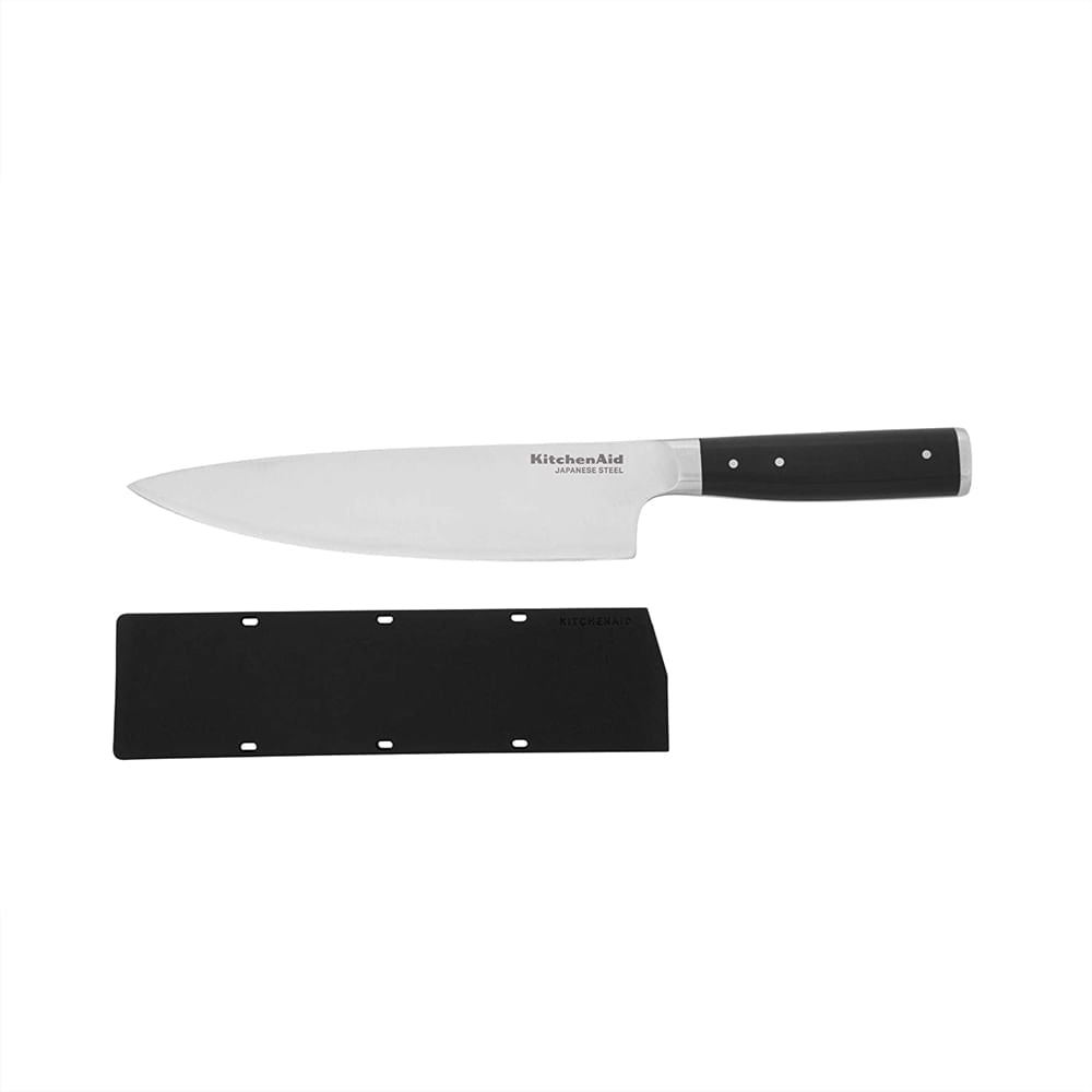 Faca do Chef Preta 20,30cm KitchenAid - Ela Decora