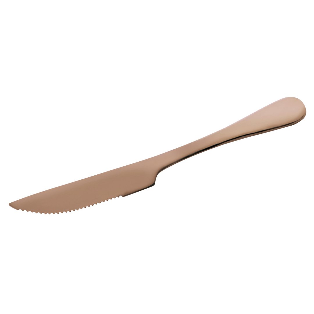 Faca para Churrasco Sophia Rose Gold 24cm - Ela Decora