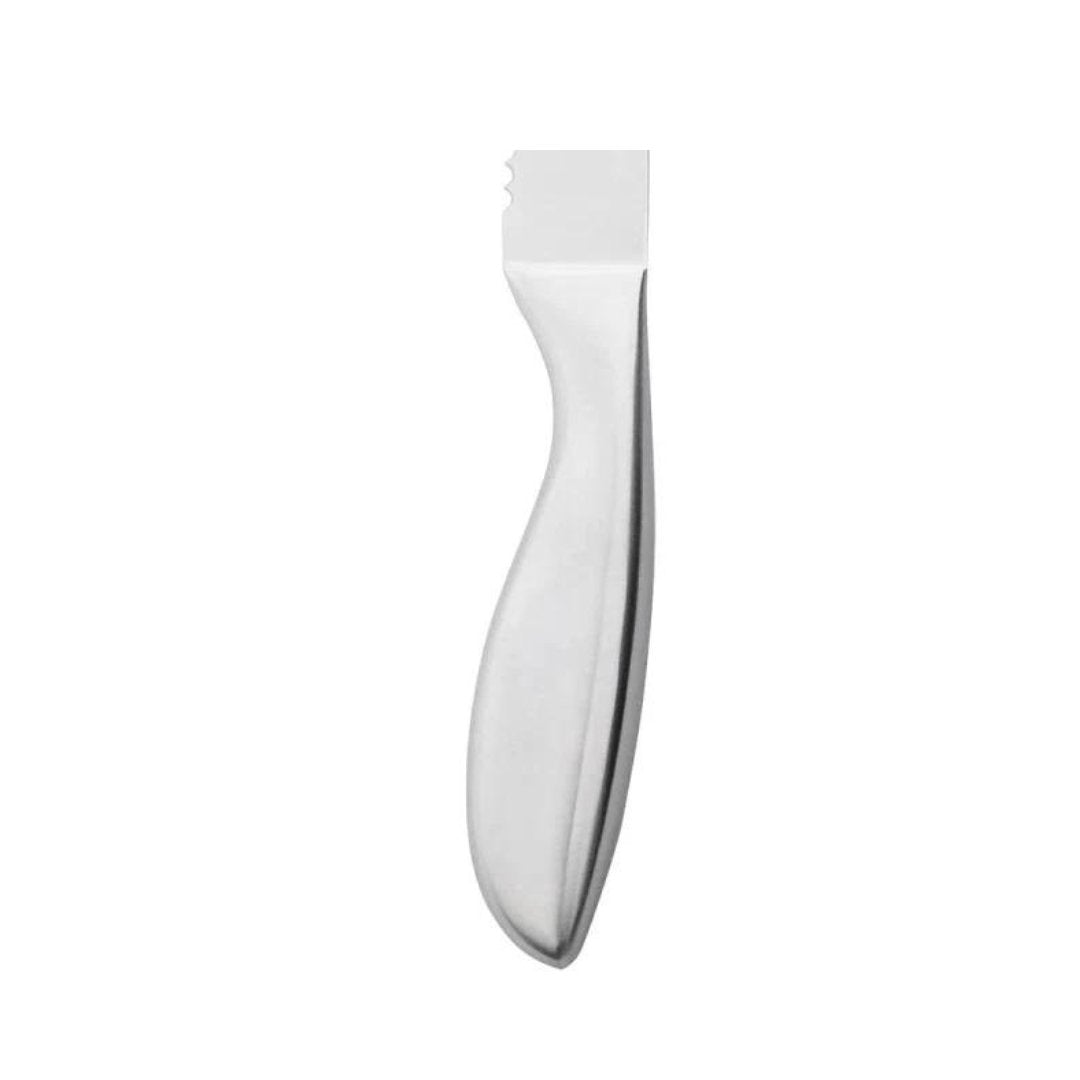 Faca para Pão em Aço Inox Cromado 33,5cm - Ela Decora
