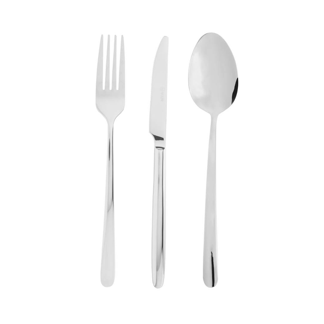 Faqueiro Aço Inox com Caixa Viena 101 Peças - Ela Decora