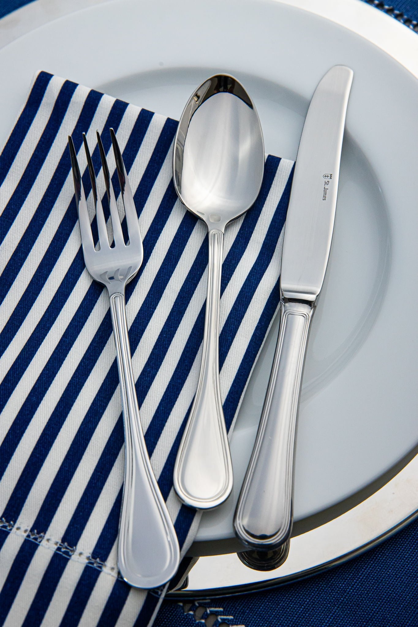 Faqueiro Four Seasons Inox 48 Peças St James - Ela Decora