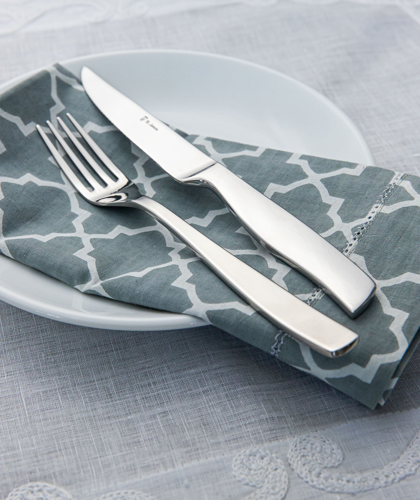 Faqueiro Wish Inox Churrasco 12 Peças St James - Ela Decora