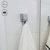 Gancho Multiuso com Fixação 3M Cromado - Ela Decora