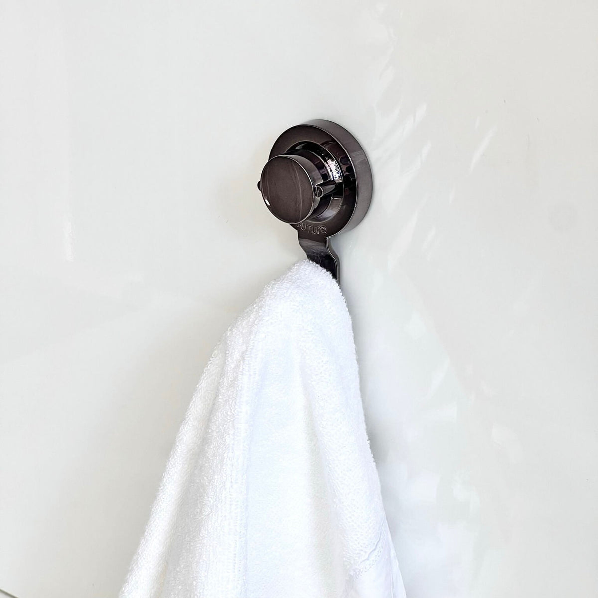 Gancho Multiuso com Ventosa Onix - Ela Decora