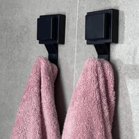 Gancho Multiuso com Ventosa Preto Fosco - Ela Decora