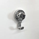 Gancho Multiuso com Ventosa Cromado - Ela Decora