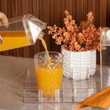 Garrafa de Cristal Antivazamento 500ml - Ela Decora