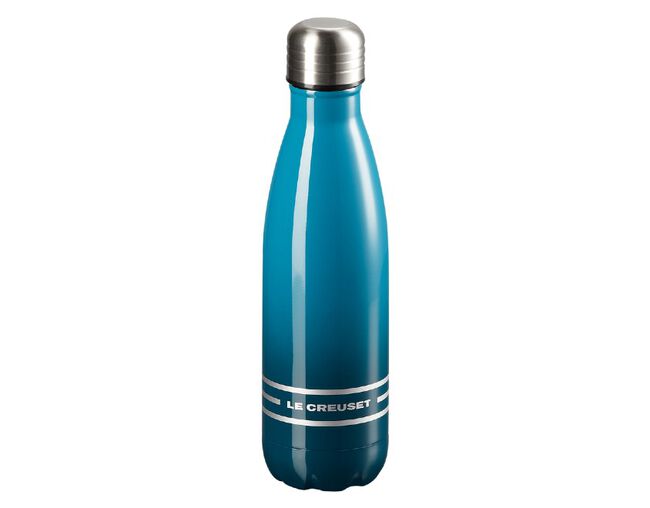 Garrafa de Hidratação em Aço Inox Deep Teal 500ml Le Creuset - Ela Decora