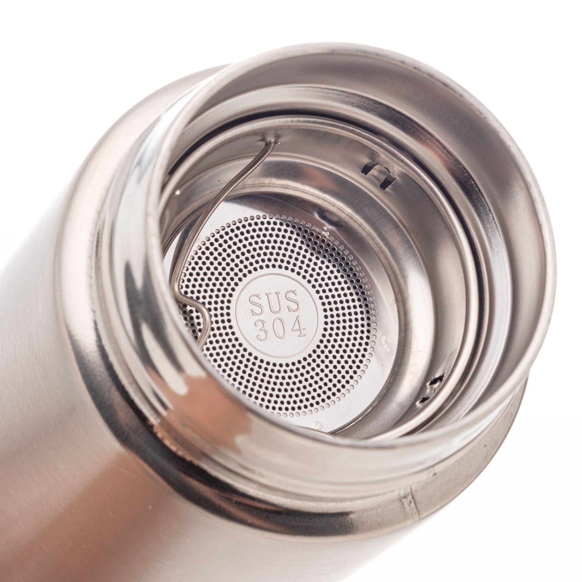 Garrafa Térmica Aço Inox com Termômetro em Led 500ml - Ela Decora