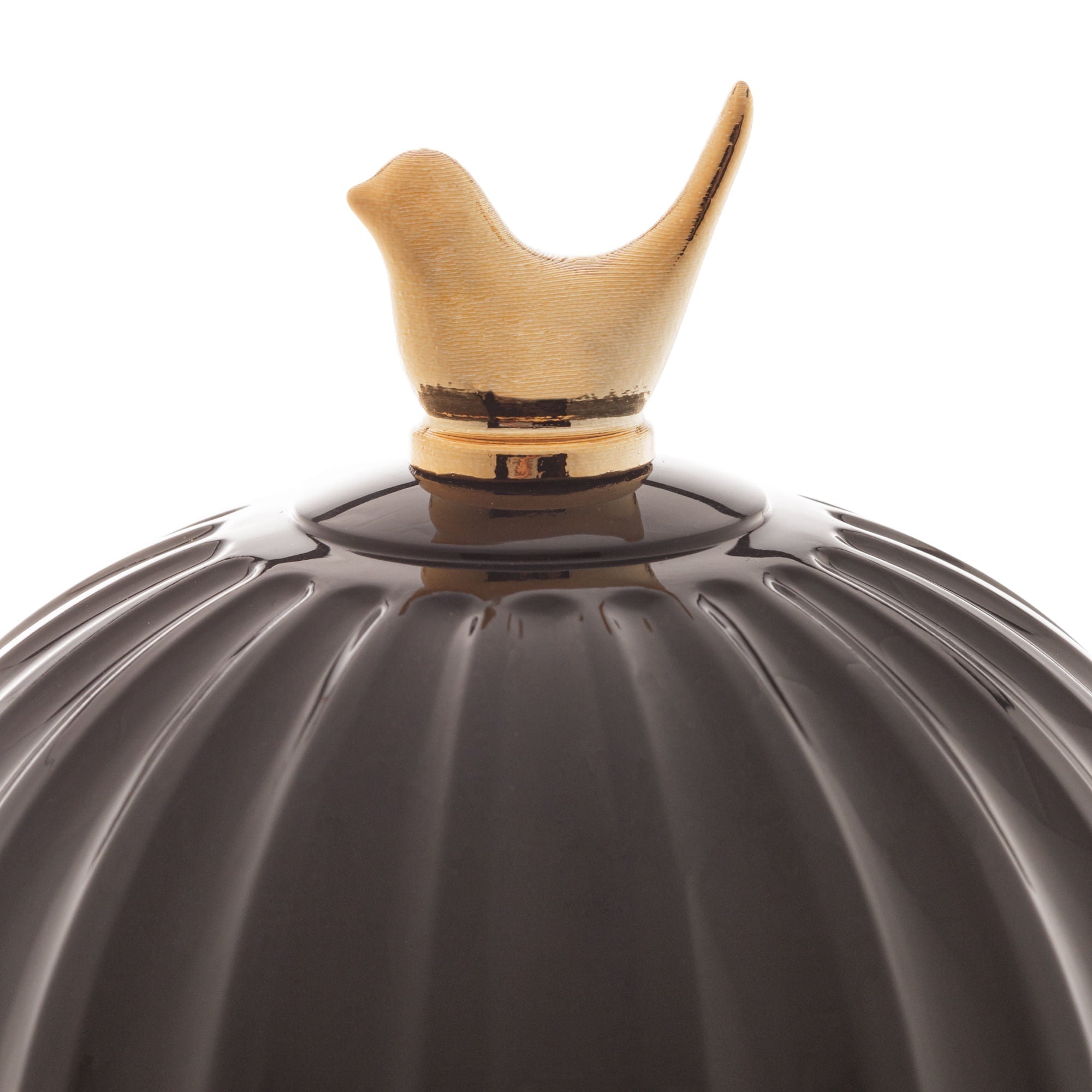 Garrafa Térmica de Plástico Bird Preta 1 Litro - Ela Decora