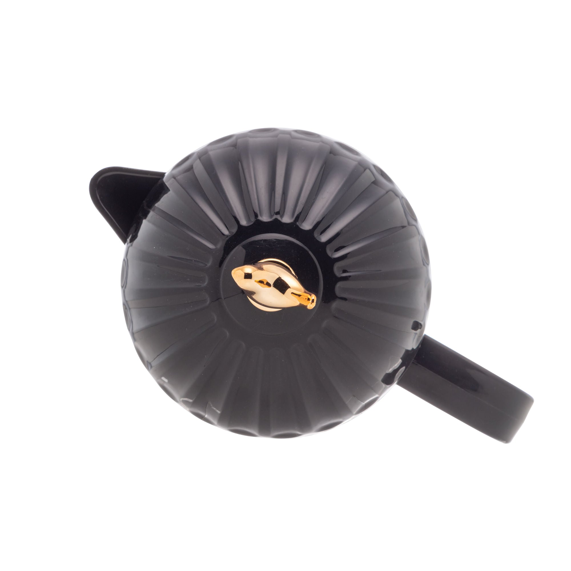 Garrafa Térmica de Plástico Bird Preta 600ml - Ela Decora