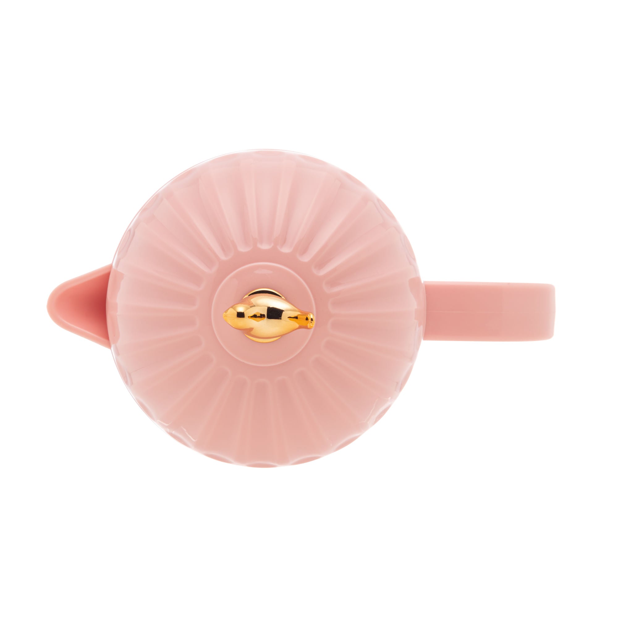 Garrafa Térmica de Plástico Bird Rosa 600ml - Ela Decora
