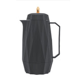 Garrafa Térmica de Plástico Diamond Chumbo 1 Litro - Ela Decora