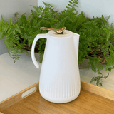 Garrafa Termica de Plástico New Bird Branca 1 Litro - Ela Decora