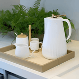 Garrafa Termica de Plástico New Bird Branca 1 Litro - Ela Decora