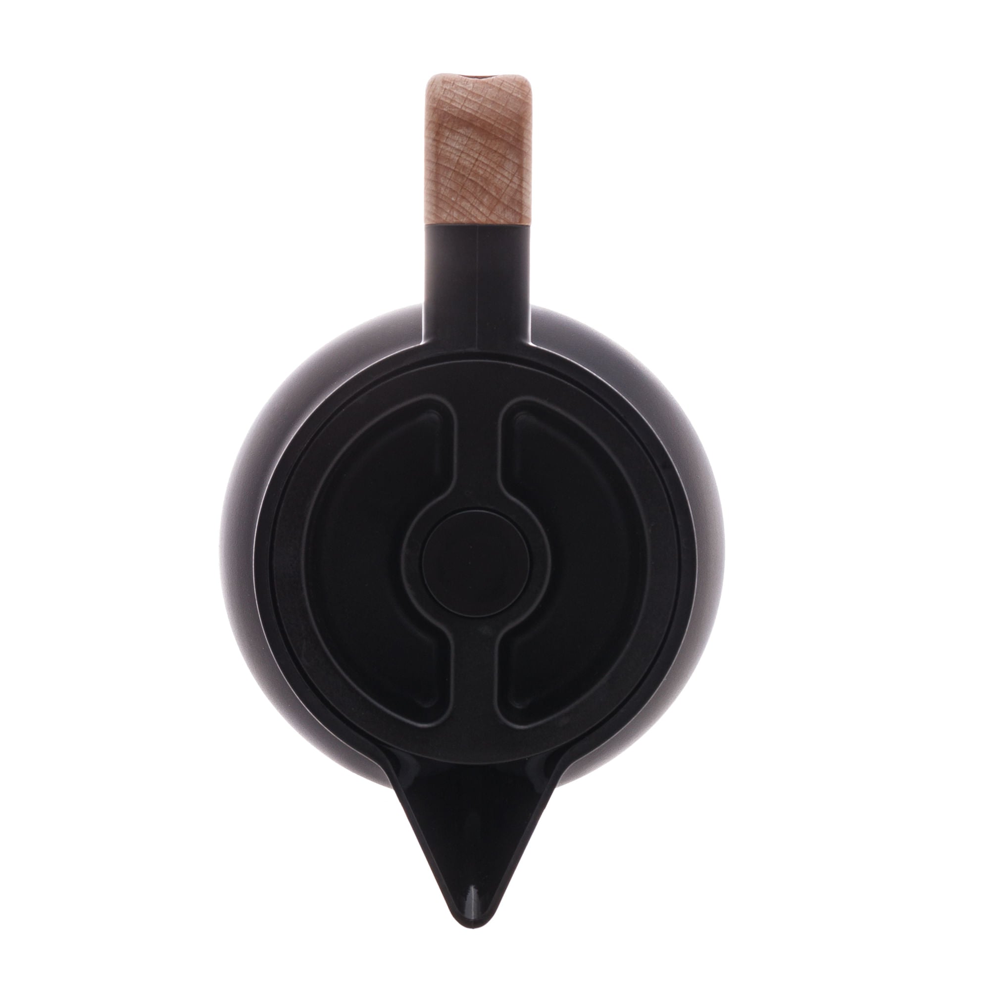 Garrafa Térmica de Plástico Organic Preta 1 Litro - Ela Decora