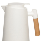 Garrafa Térmica Elegant Branca 1 Litro - Ela Decora
