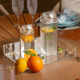 Garrafa de Cristal Antivazamento 1 Litro