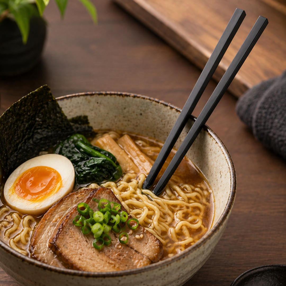 Hashi Preto 24cm 5 Pares