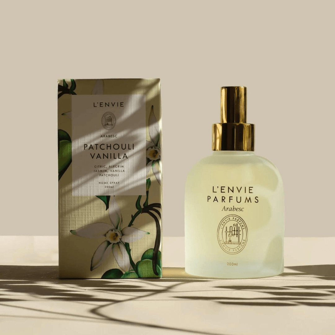 Home Spray Patchouli Vanilla 200ml L'Envie - Ela Decora