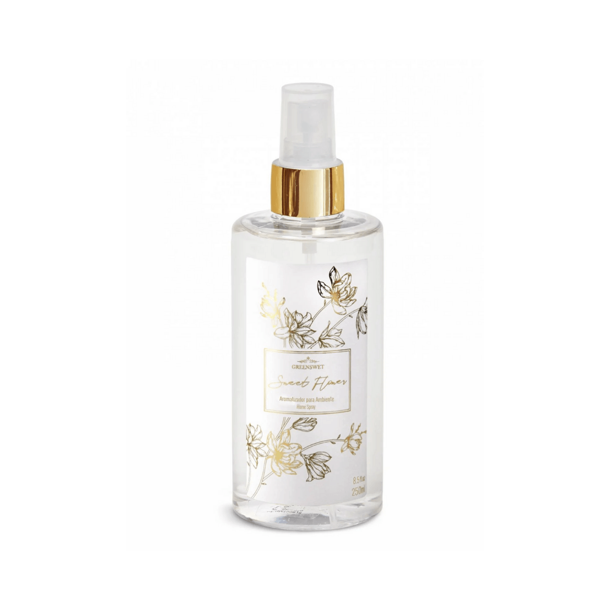Home Spray Sweet Flower Greens Wet - 250ml - Ela Decora
