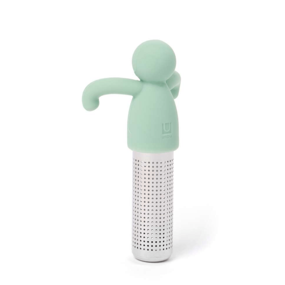 Infusor de Chá Silicone Buddy Merch Verde - Ela Decora
