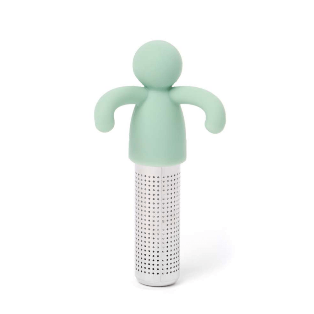 Infusor de Chá Silicone Buddy Merch Verde - Ela Decora