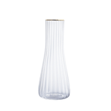 Jarra de Vidro com Borda de Ouro 1 Litro - Ela Decora