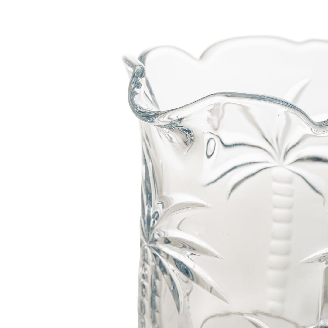 Jarra em Cristal de Chumbo Palm Tree 1,3 Litros - Ela Decora