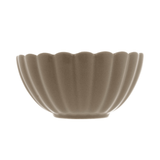Jogo 2 Bowls em Porcelana Petala Areia Matt 12cm - Ela Decora