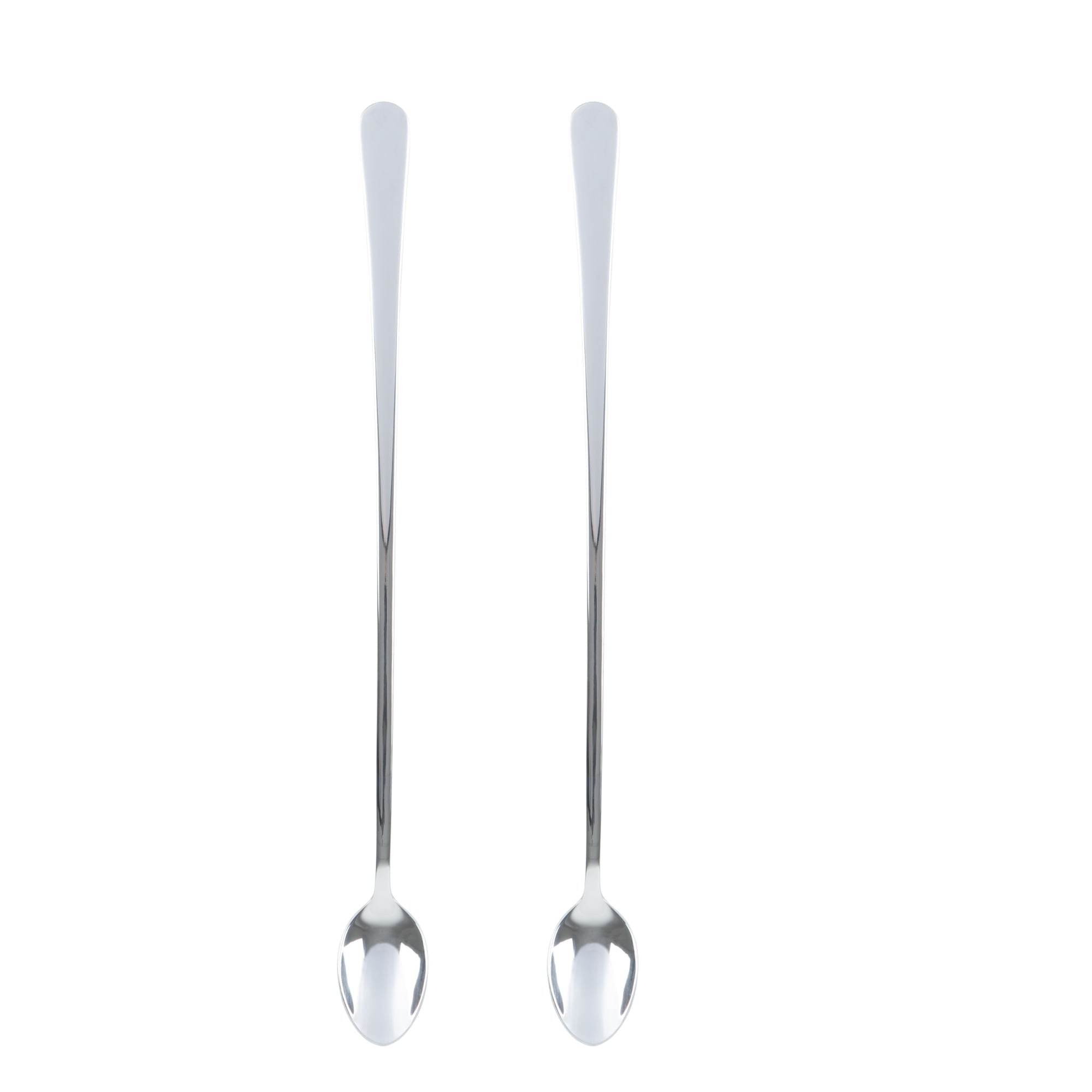 Jogo 2 Colheres Aço Inox Bailarina Cromado 30cm - Ela Decora