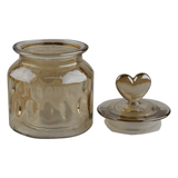 Jogo 2 Porta Mantimentos Old Fashion com Tampa em Vidro 650ml - Ela Decora