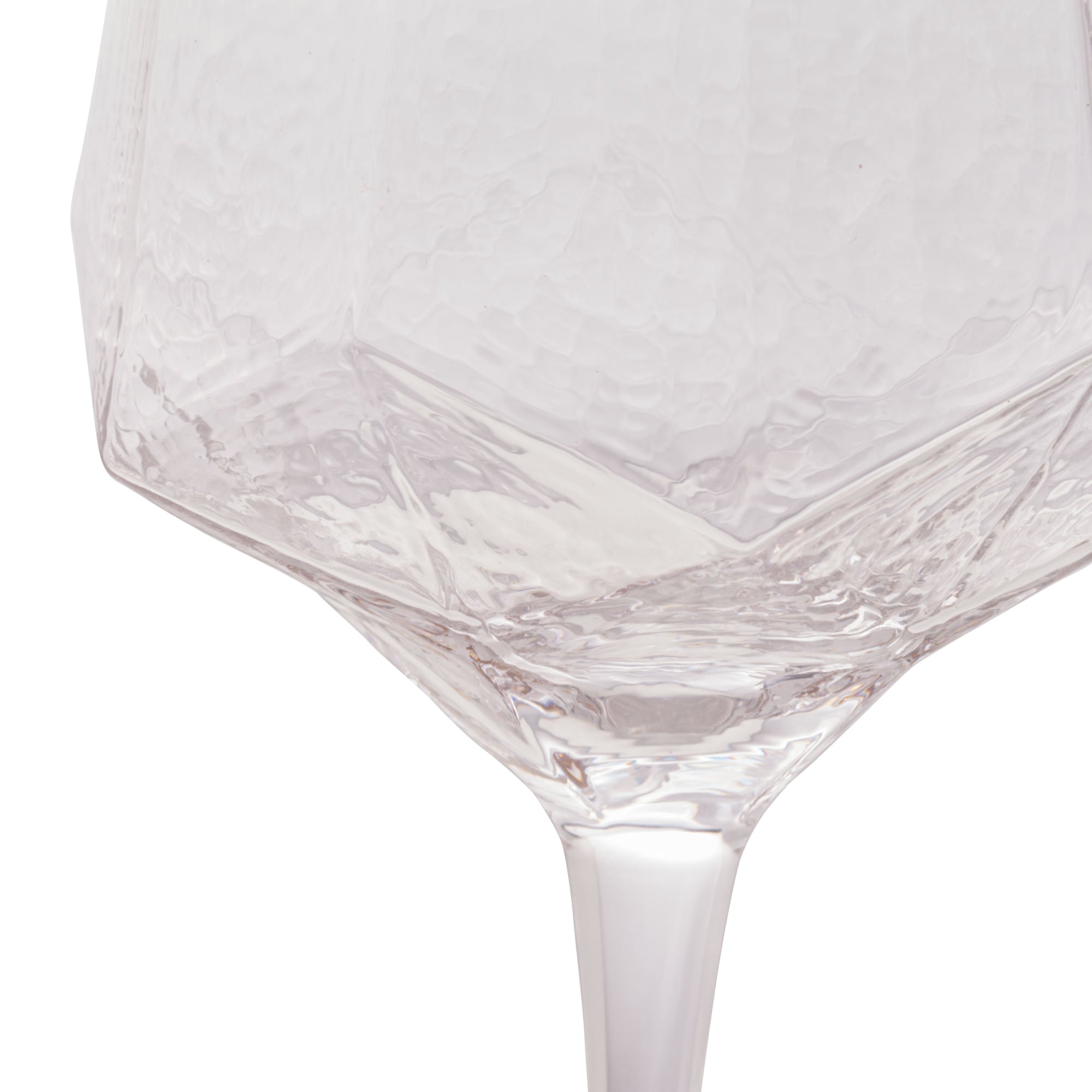 Jogo 2 Taças para Vinho em Cristal de Chumbo com Borda Dourada 600ml - Ela Decora