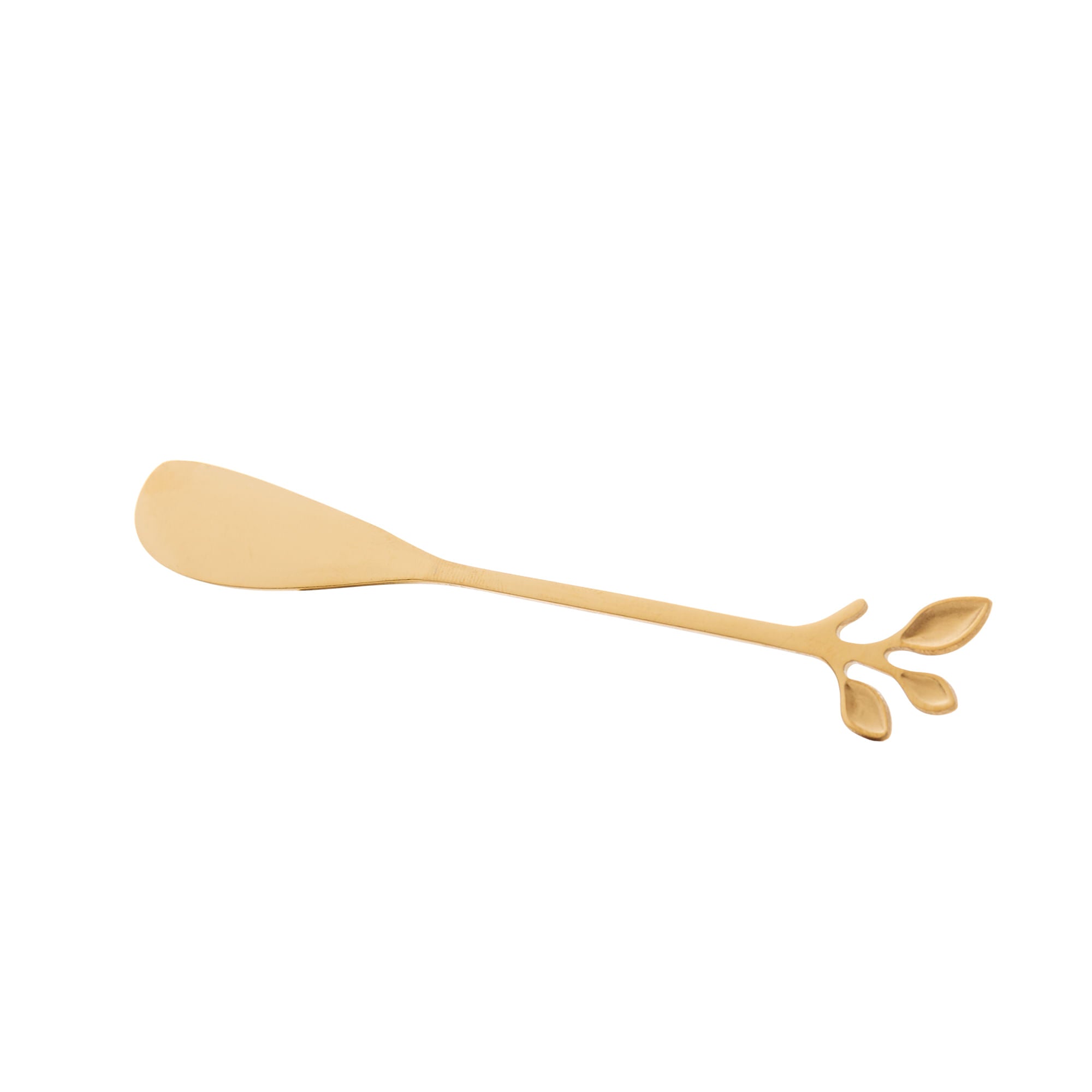 Jogo 4 Espátulas em Aço Inox Dourado - Ela Decora