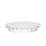 Jogo 4 Pratos Cristal Pearl 10cm - Ela Decora