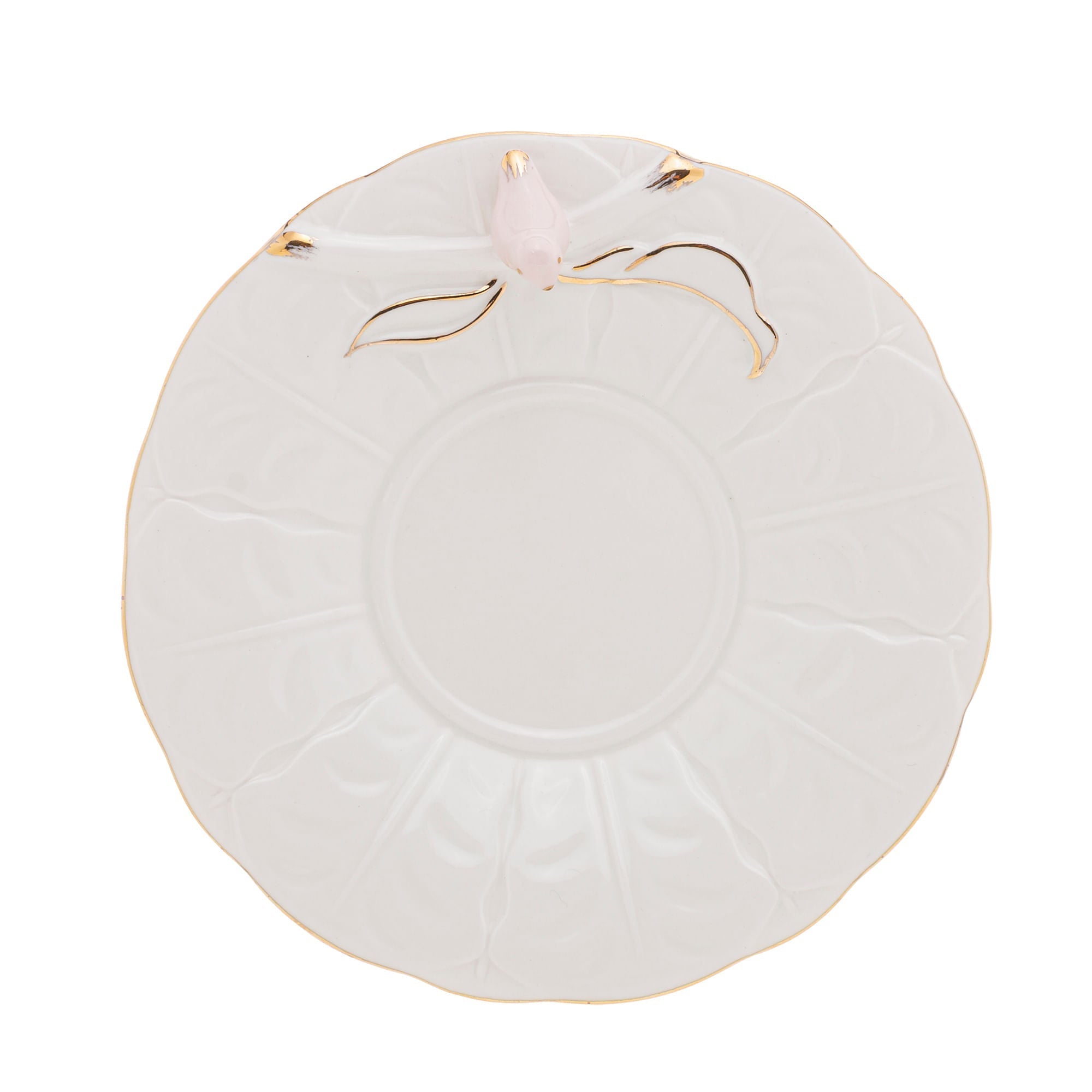 Jogo 4 Xicaras para Chá em Porcelana Birds Branca 200ml - Ela Decora