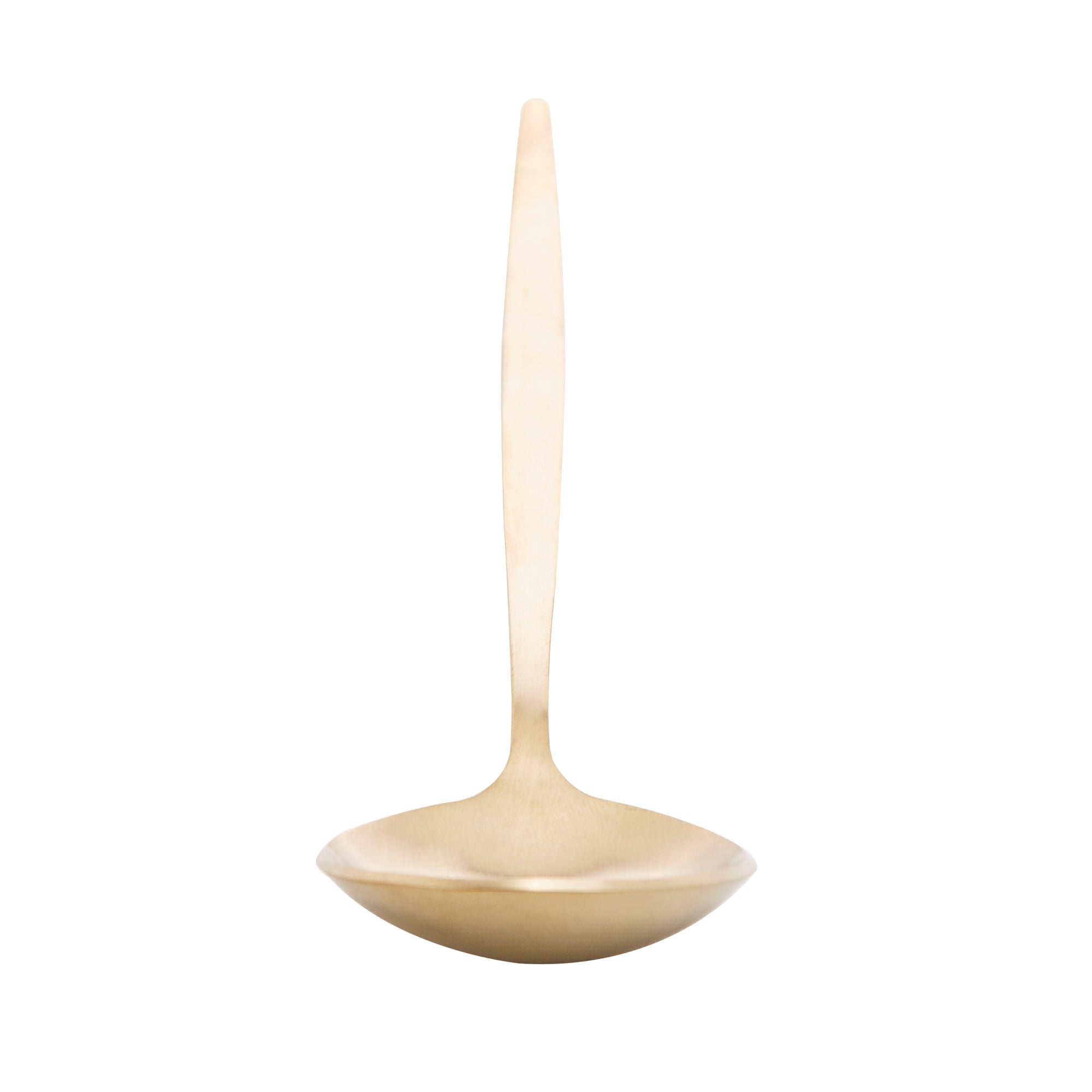 Jogo 6 Colheres para Mesa Opera Aço Inox Dourado 21cm - Ela Decora