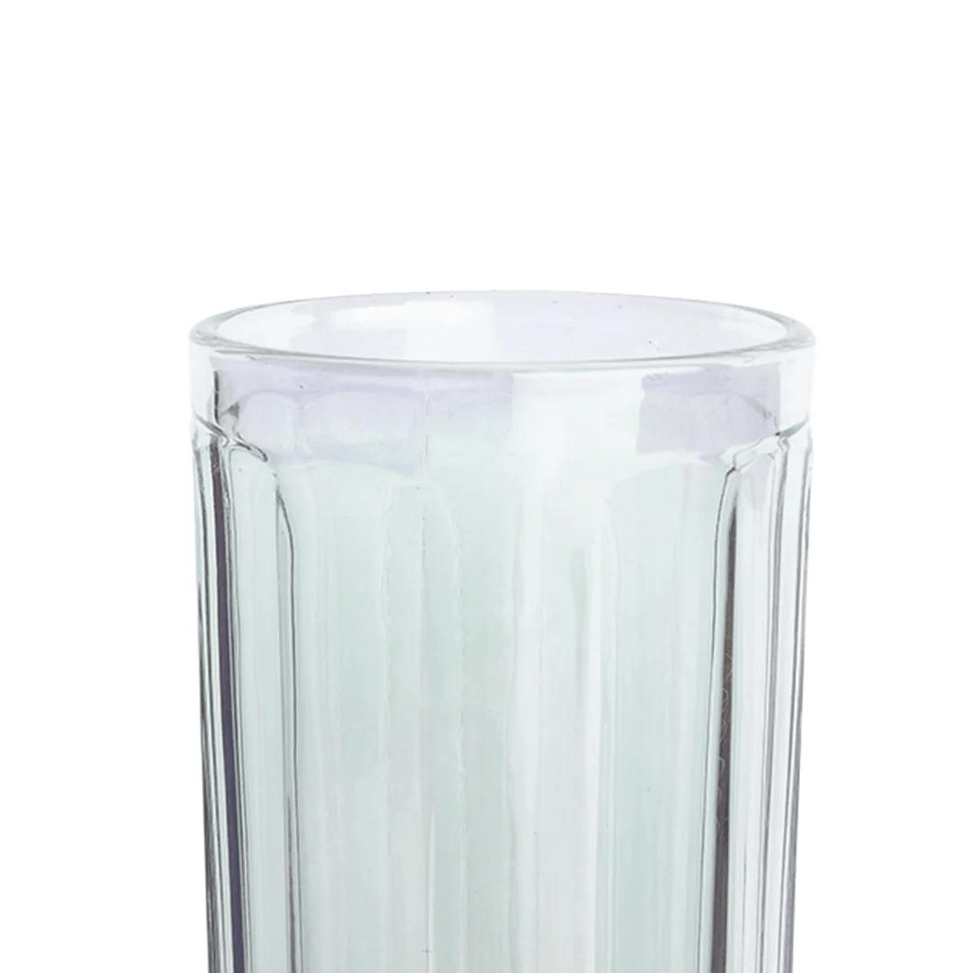 Jogo 6 Copos Altos em Vidro Splendor Furta - Cor 360ml - Ela Decora
