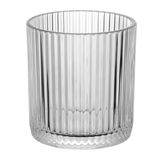 Jogo 6 Copos Baixos Whisky Graffiato de Vidro 320ml - Ela Decora
