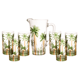 Conjunto para bebida com jarra e 6 copos para suco