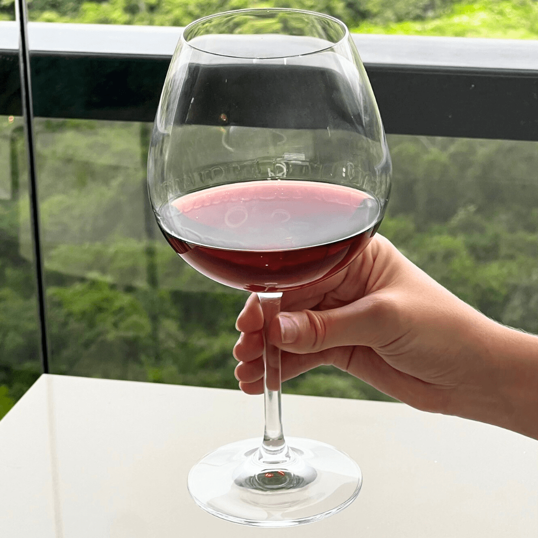 Jogo 6 Taças Bordeaux em Cristal 650ml - Ela Decora