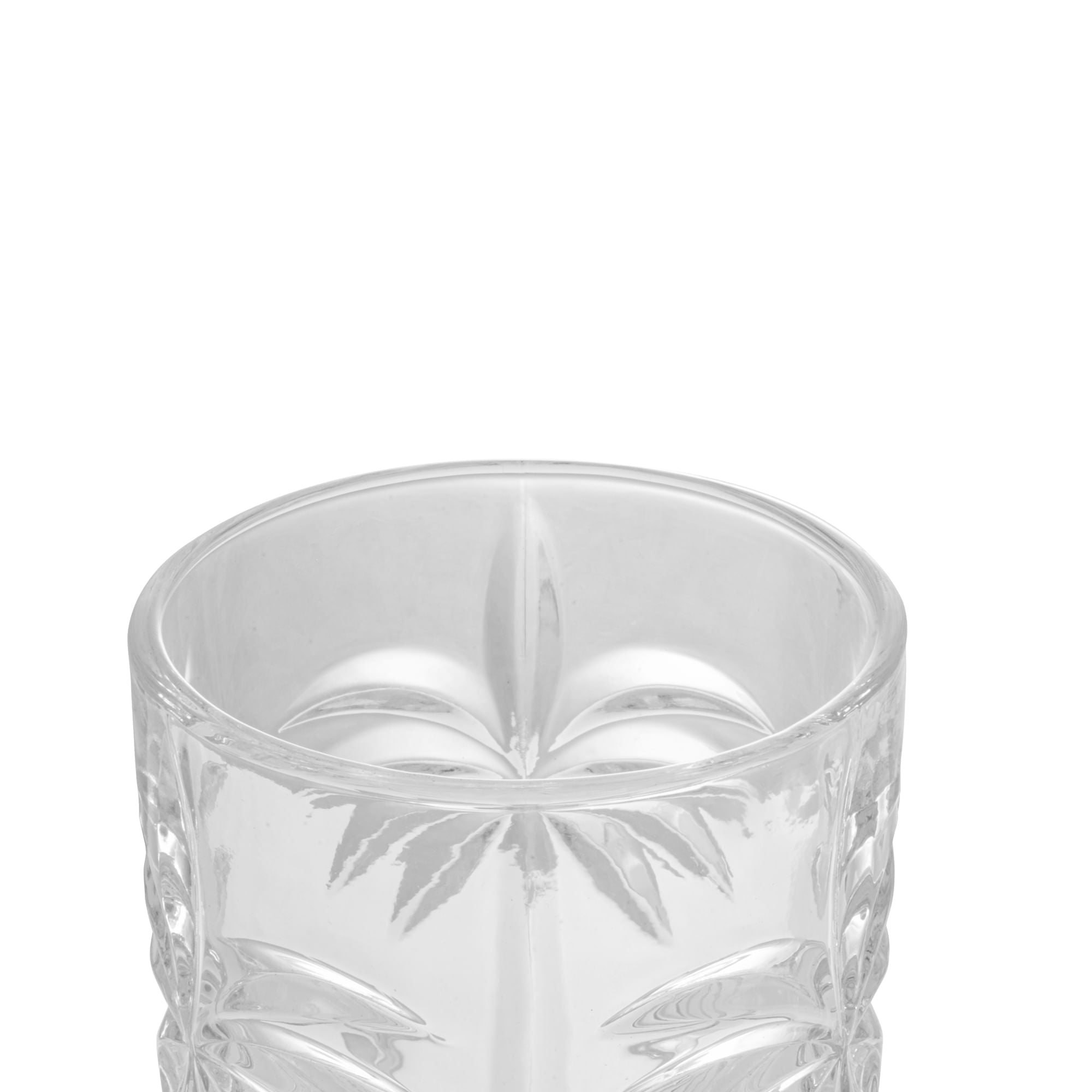 Jogo 6 Taças Cristal de Chumbo Palm Tree 450ml - Ela Decora
