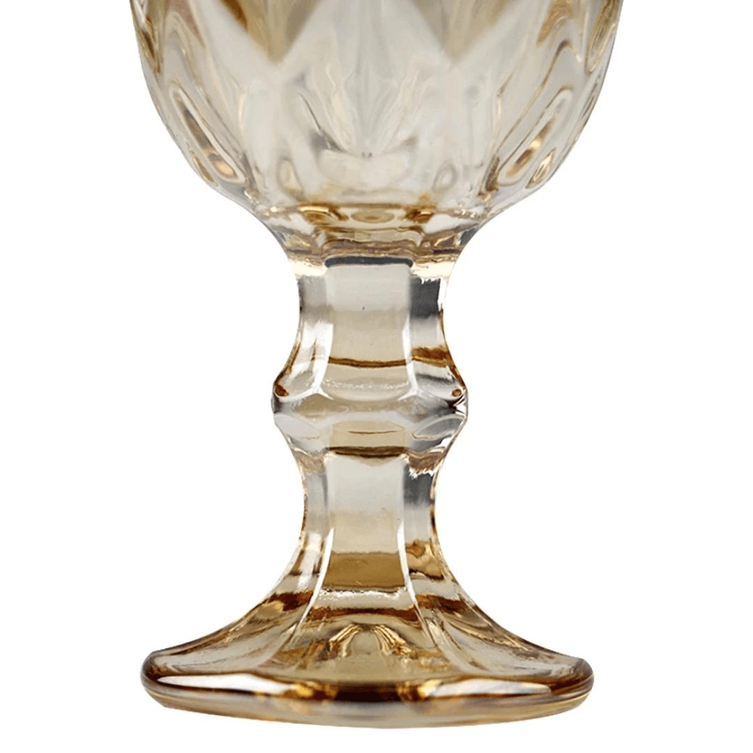 Jogo 6 Taças de Vidro para Licor Âmbar Luster 60ml - Ela Decora