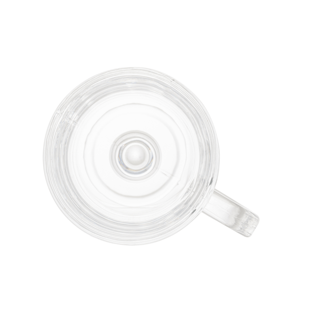 Jogo 6 Taças para Cappuccino de Vidro Sodo - Calcico 114ml - Ela Decora