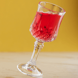 Jogo 6 Taças para Licor de Vidro Diamante 60ml - Ela Decora