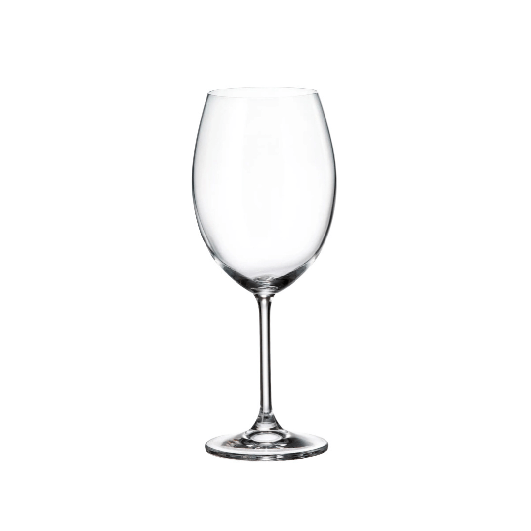 Jogo 6 Taças para Vinho Bordeaux Gastro Cristal 580ml - Ela Decora