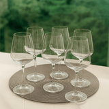 Jogo 6 Taças para Vinho Tinto Ardea em Cristal 540ml - Ela Decora