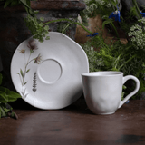 Jogo 6 Xícaras de Café com Pires Lavanda 120ml