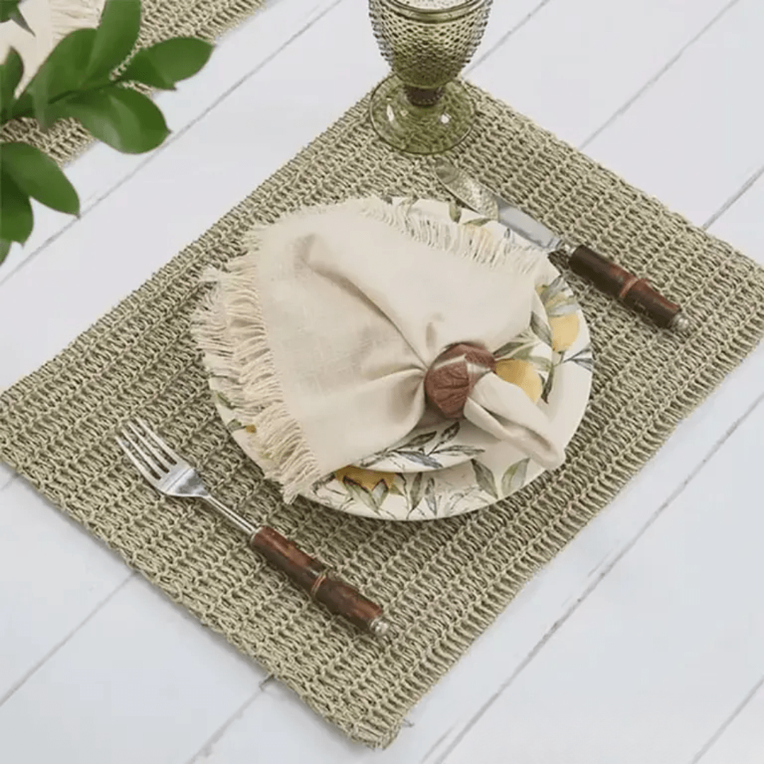 Jogo Americano Avulso Florença Natural - Ela Decora